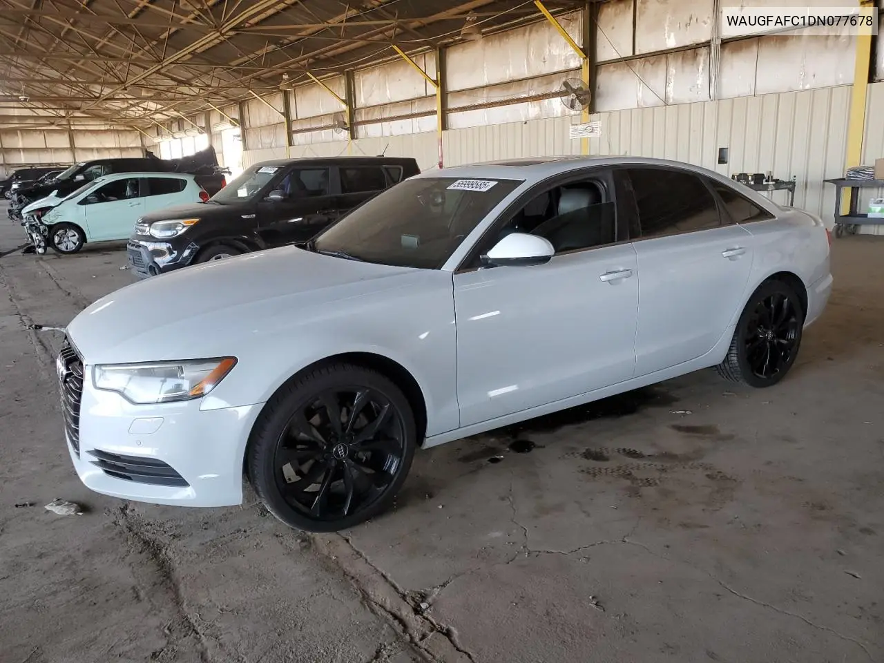 2013 Audi A6 Premium Plus VIN: WAUGFAFC1DN077678 Lot: 56999585