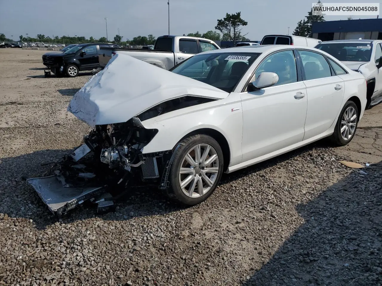 2013 Audi A6 Prestige VIN: WAUHGAFC5DN045088 Lot: 61036355