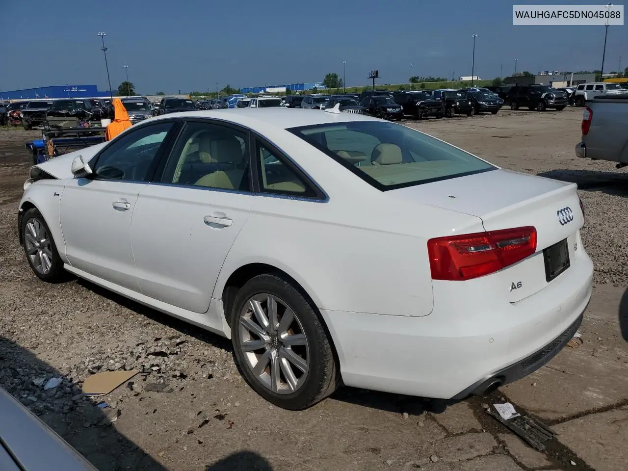 2013 Audi A6 Prestige VIN: WAUHGAFC5DN045088 Lot: 61036355