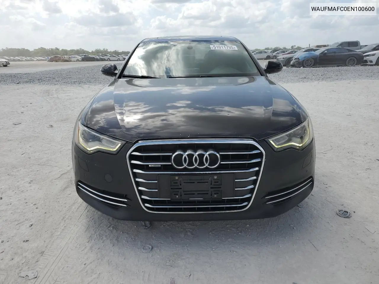 2014 Audi A6 Premium Plus VIN: WAUFMAFC0EN100600 Lot: 51011795