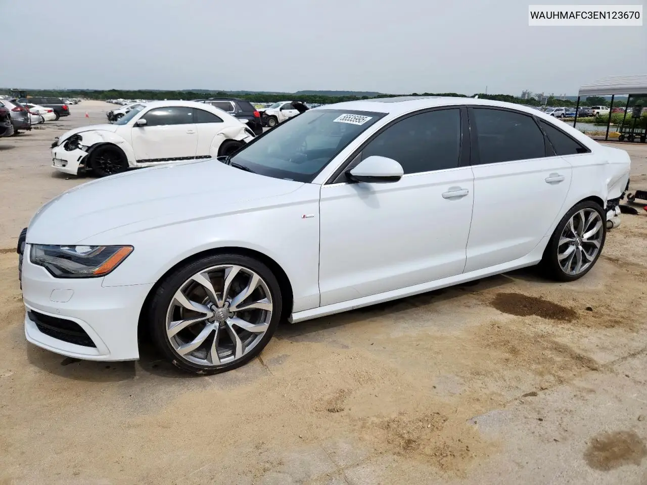 2014 Audi A6 Prestige VIN: WAUHMAFC3EN123670 Lot: 56535995