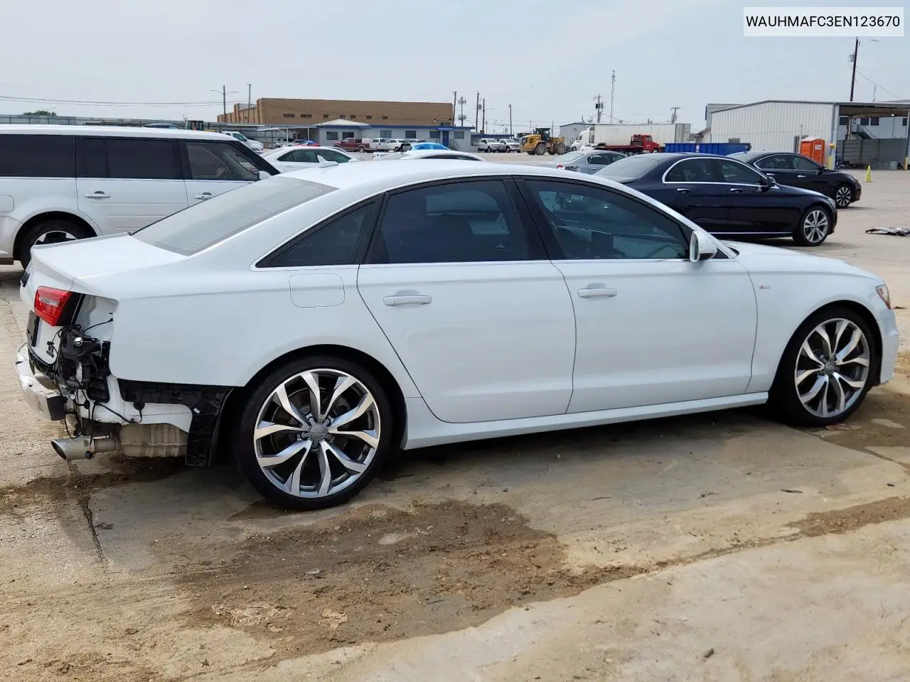 2014 Audi A6 Prestige VIN: WAUHMAFC3EN123670 Lot: 56535995