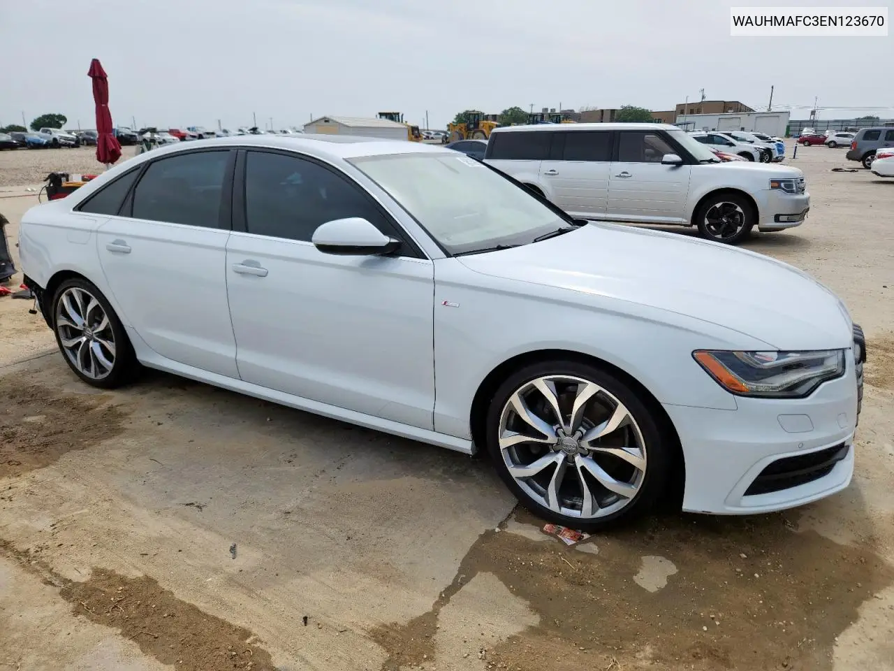 2014 Audi A6 Prestige VIN: WAUHMAFC3EN123670 Lot: 56535995