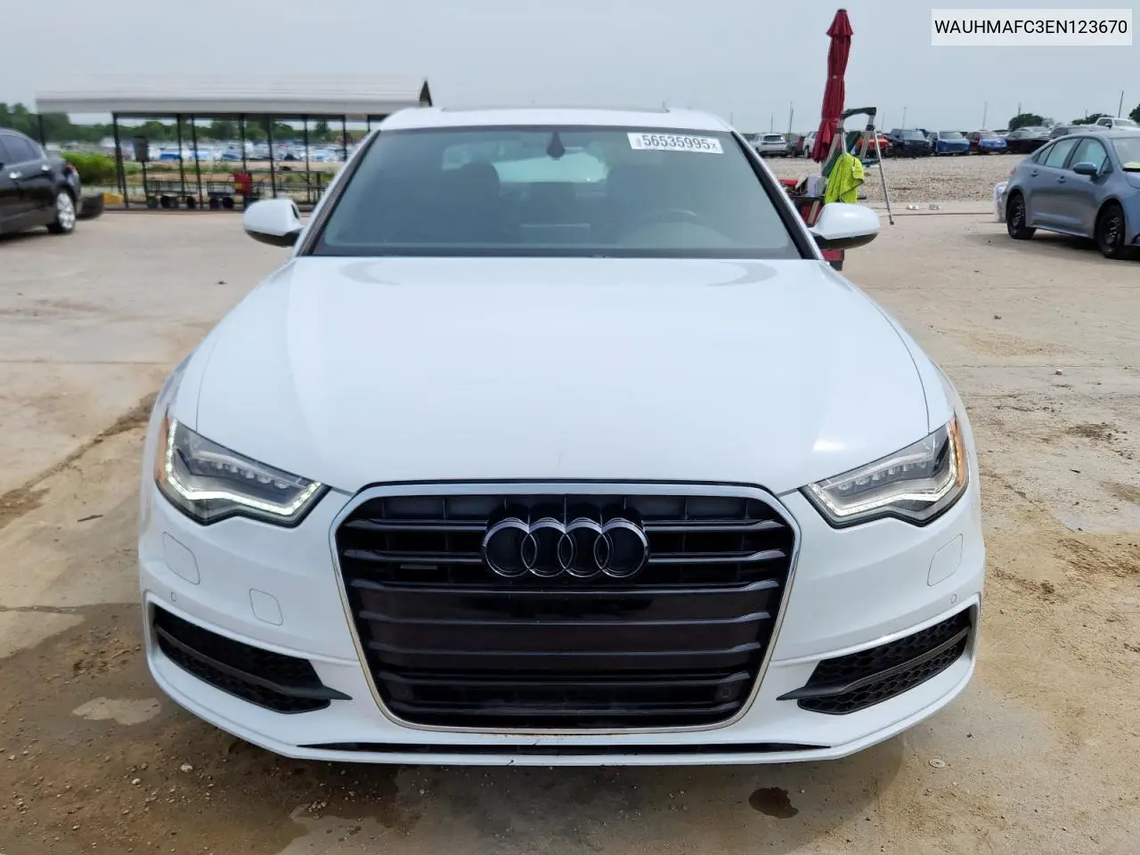 2014 Audi A6 Prestige VIN: WAUHMAFC3EN123670 Lot: 56535995