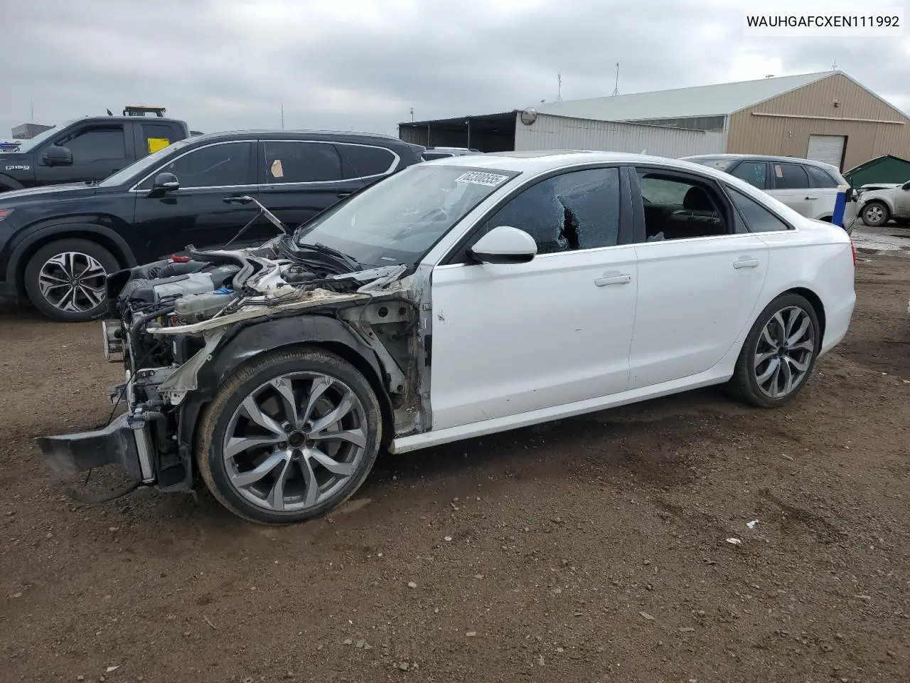 2014 Audi A6 Prestige VIN: WAUHGAFCXEN111992 Lot: 62300555