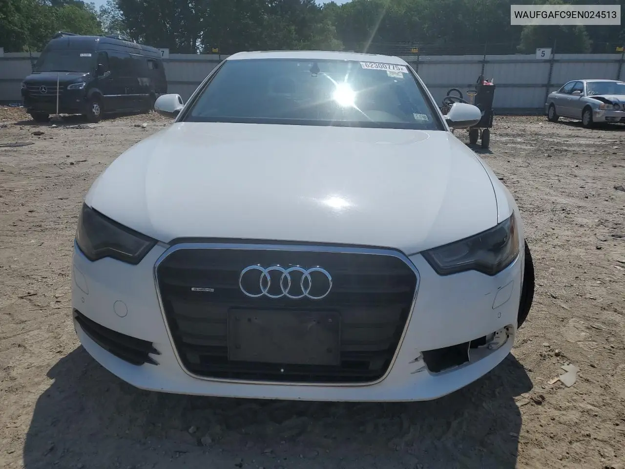 2014 Audi A6 Premium Plus VIN: WAUFGAFC9EN024513 Lot: 62300775