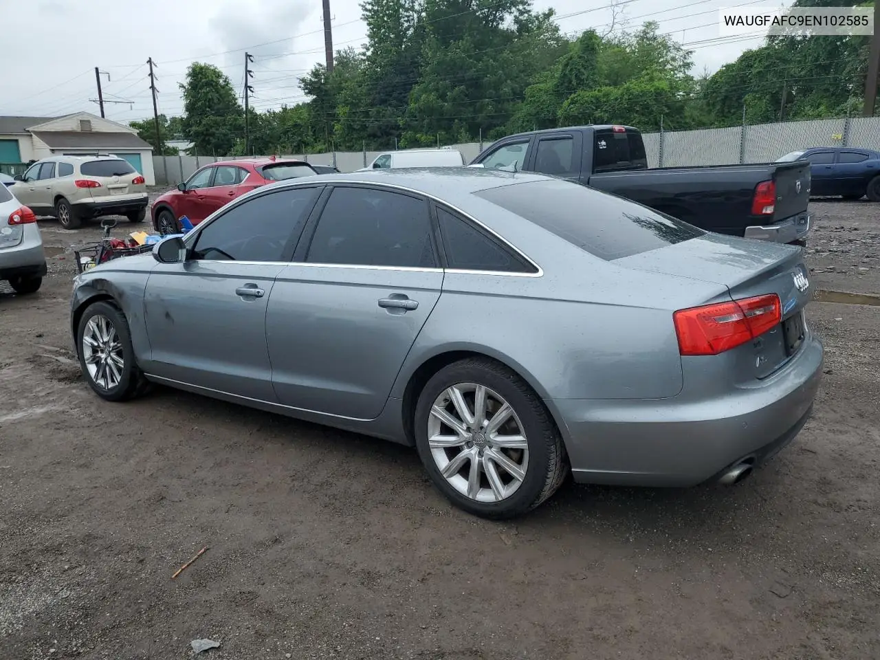 2014 Audi A6 Premium Plus VIN: WAUGFAFC9EN102585 Lot: 62569825