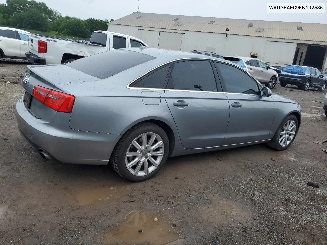 2014 Audi A6 Premium Plus VIN: WAUGFAFC9EN102585 Lot: 62569825