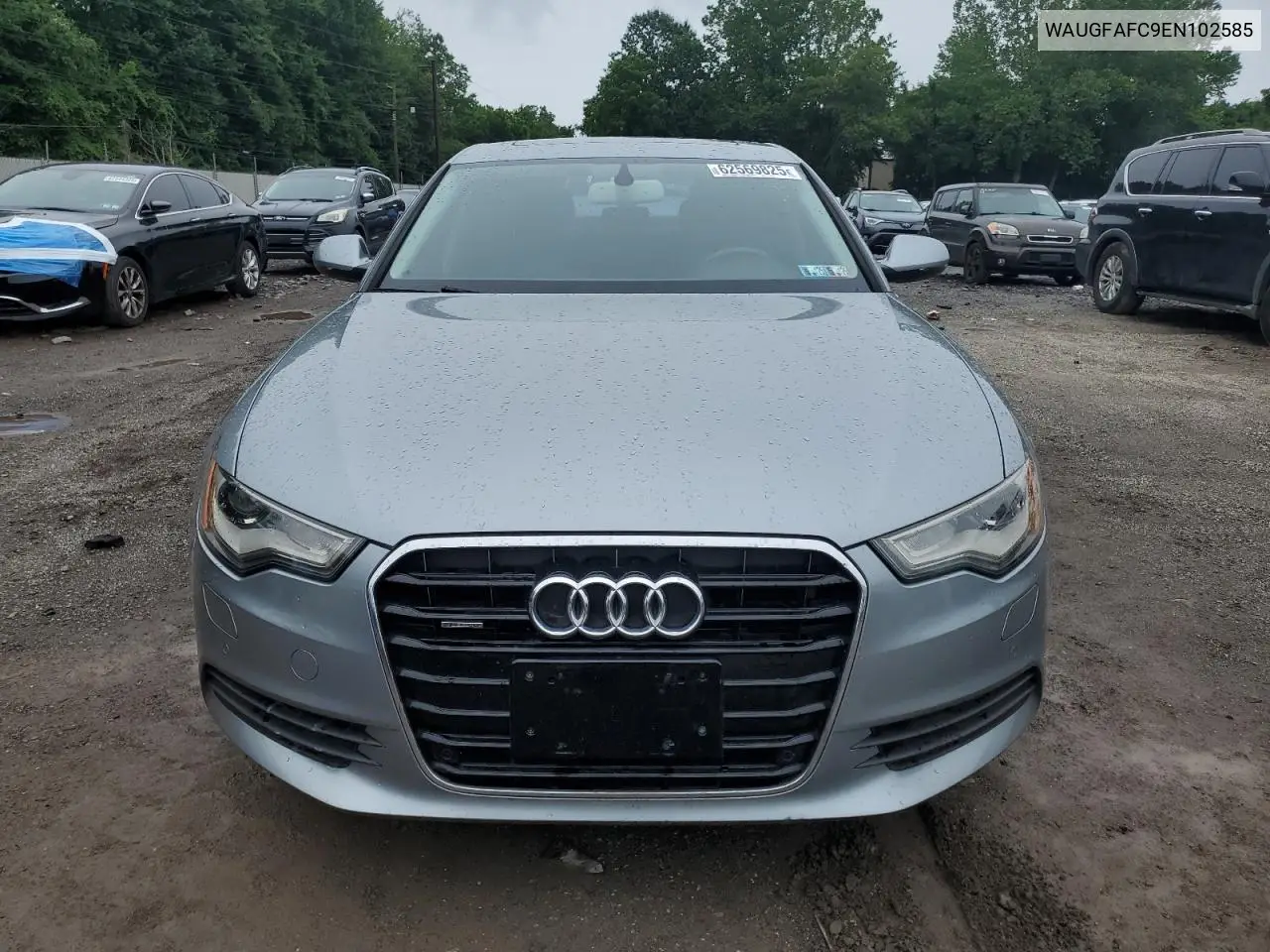 2014 Audi A6 Premium Plus VIN: WAUGFAFC9EN102585 Lot: 62569825