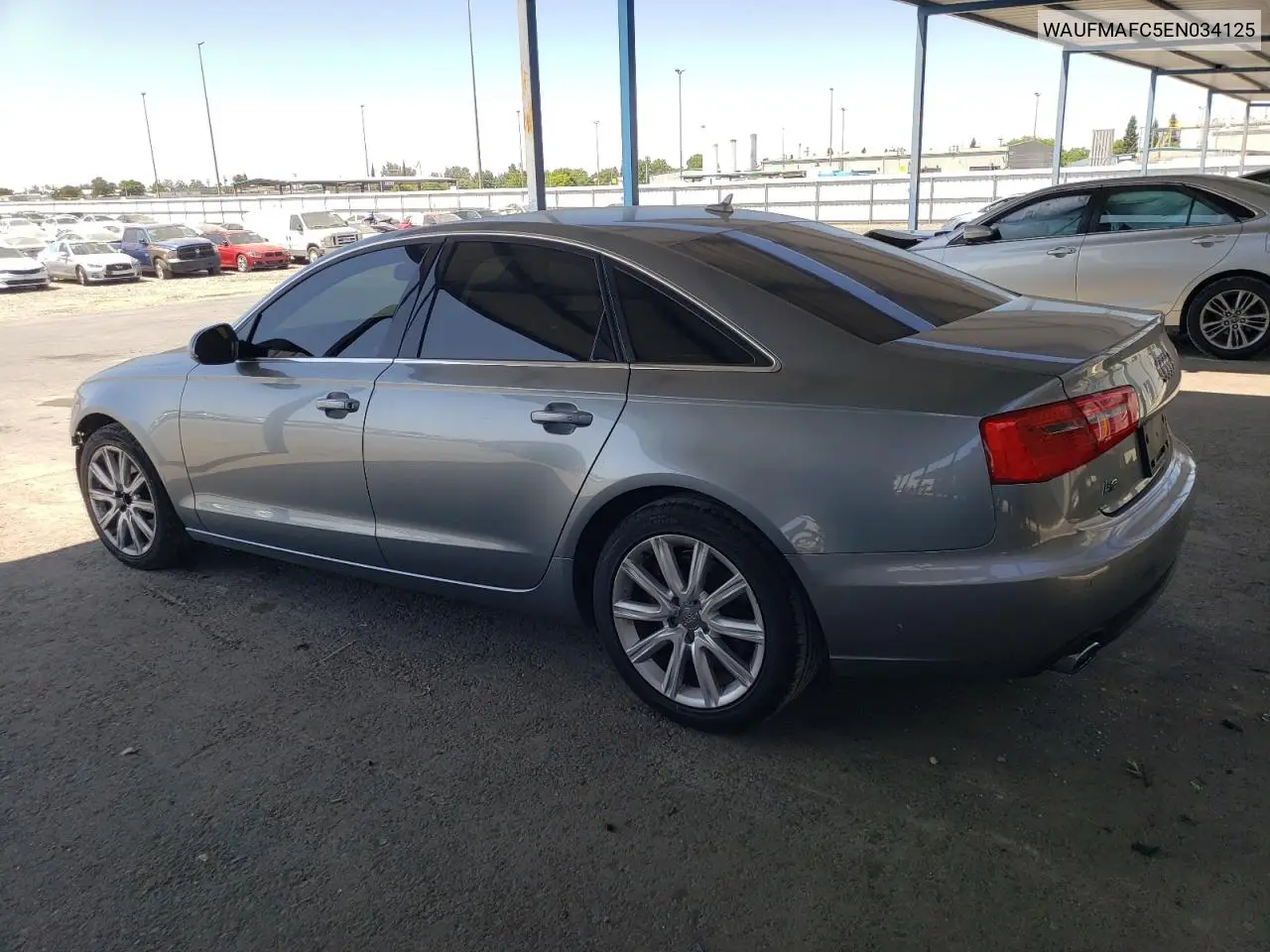 2014 Audi A6 Premium Plus VIN: WAUFMAFC5EN034125 Lot: 62861475