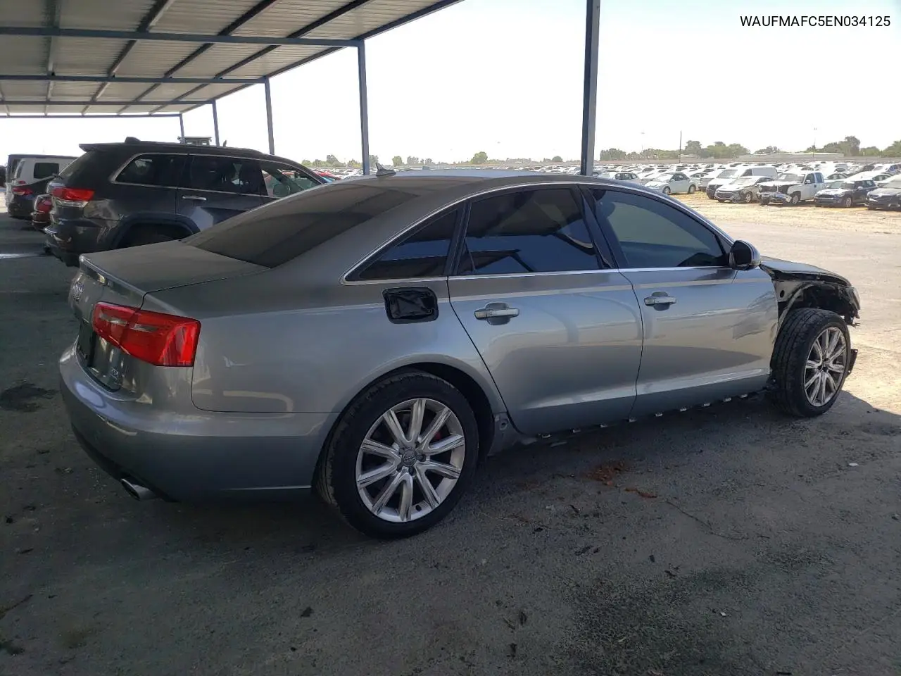 2014 Audi A6 Premium Plus VIN: WAUFMAFC5EN034125 Lot: 62861475