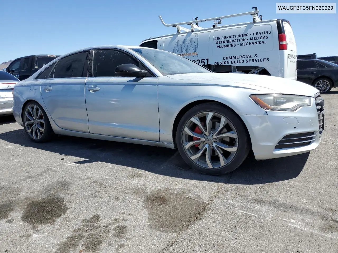 2015 Audi A6 Premium Plus VIN: WAUGFBFC5FN020229 Lot: 54831315