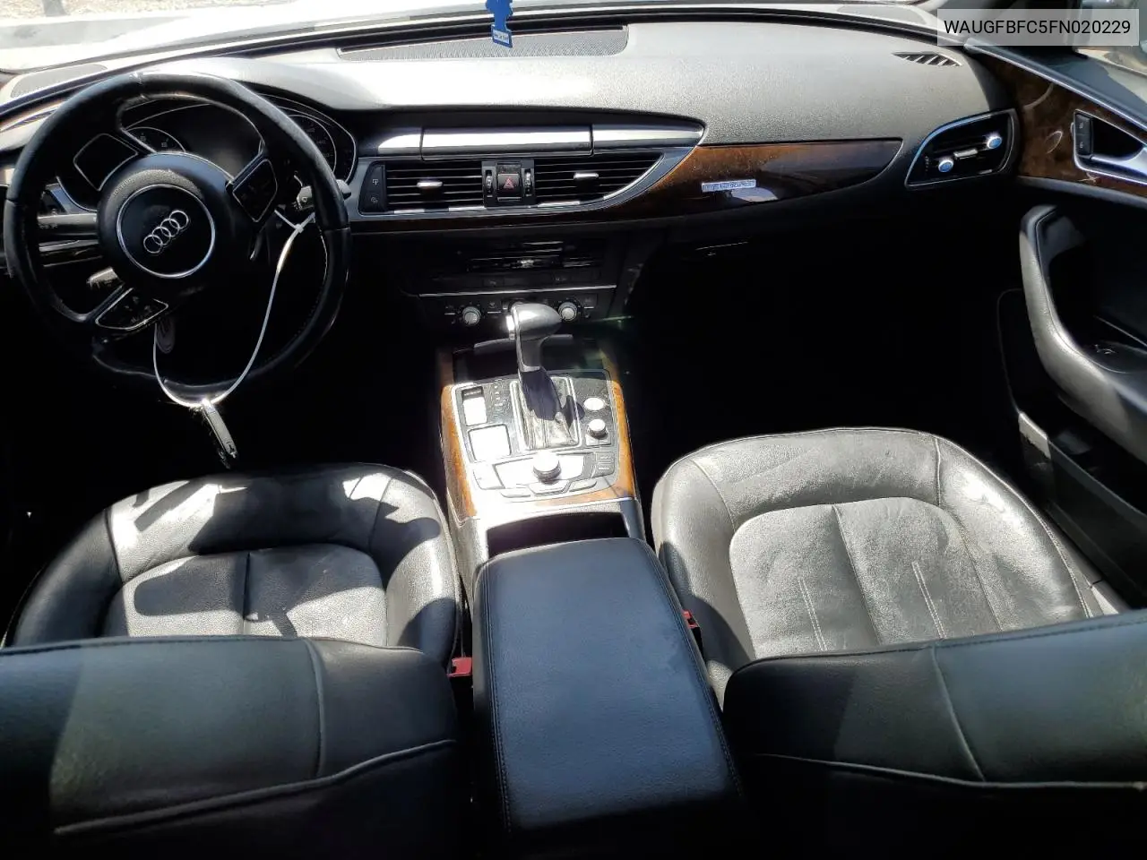 2015 Audi A6 Premium Plus VIN: WAUGFBFC5FN020229 Lot: 54831315