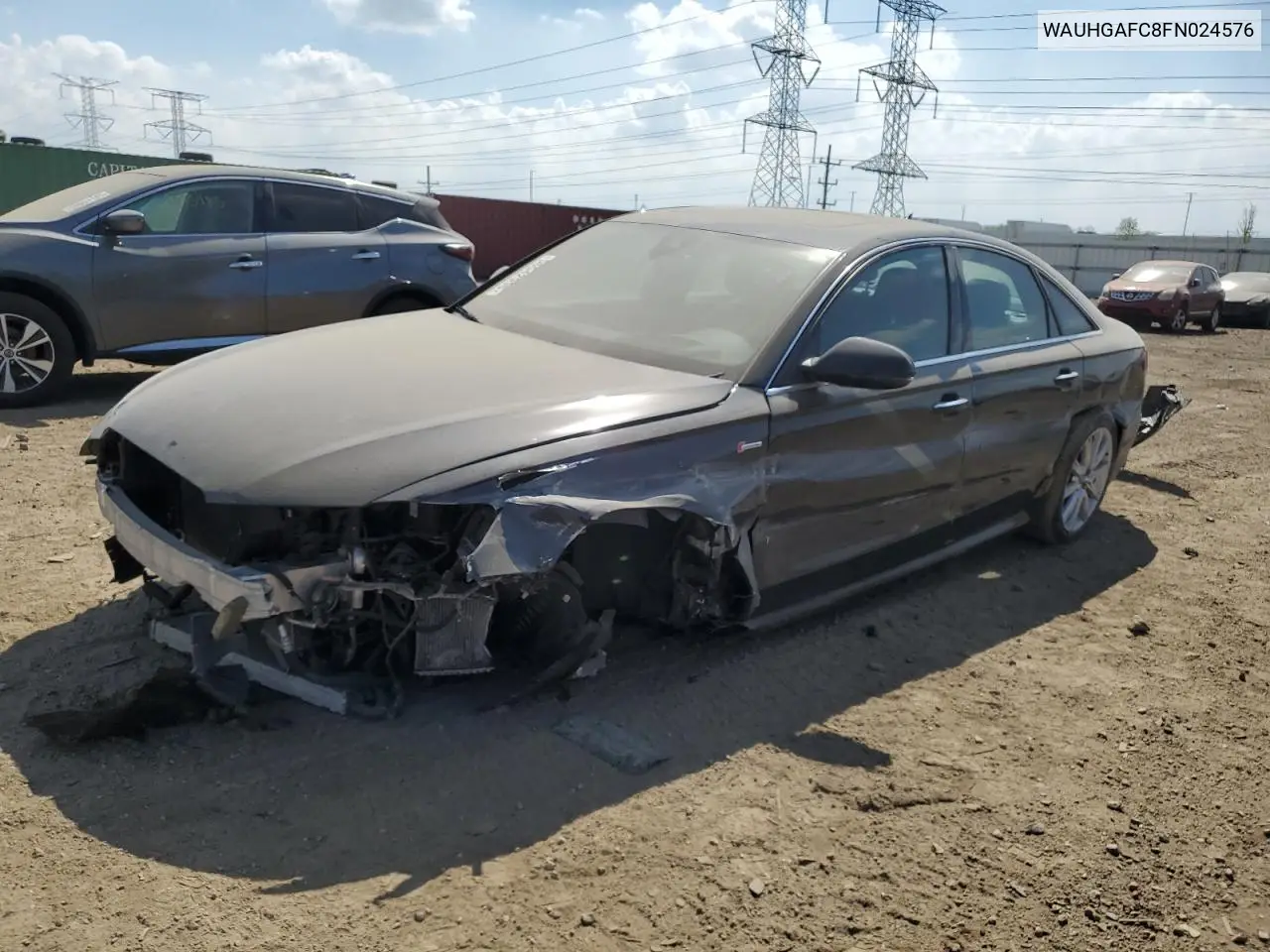 2015 Audi A6 Prestige VIN: WAUHGAFC8FN024576 Lot: 56542995
