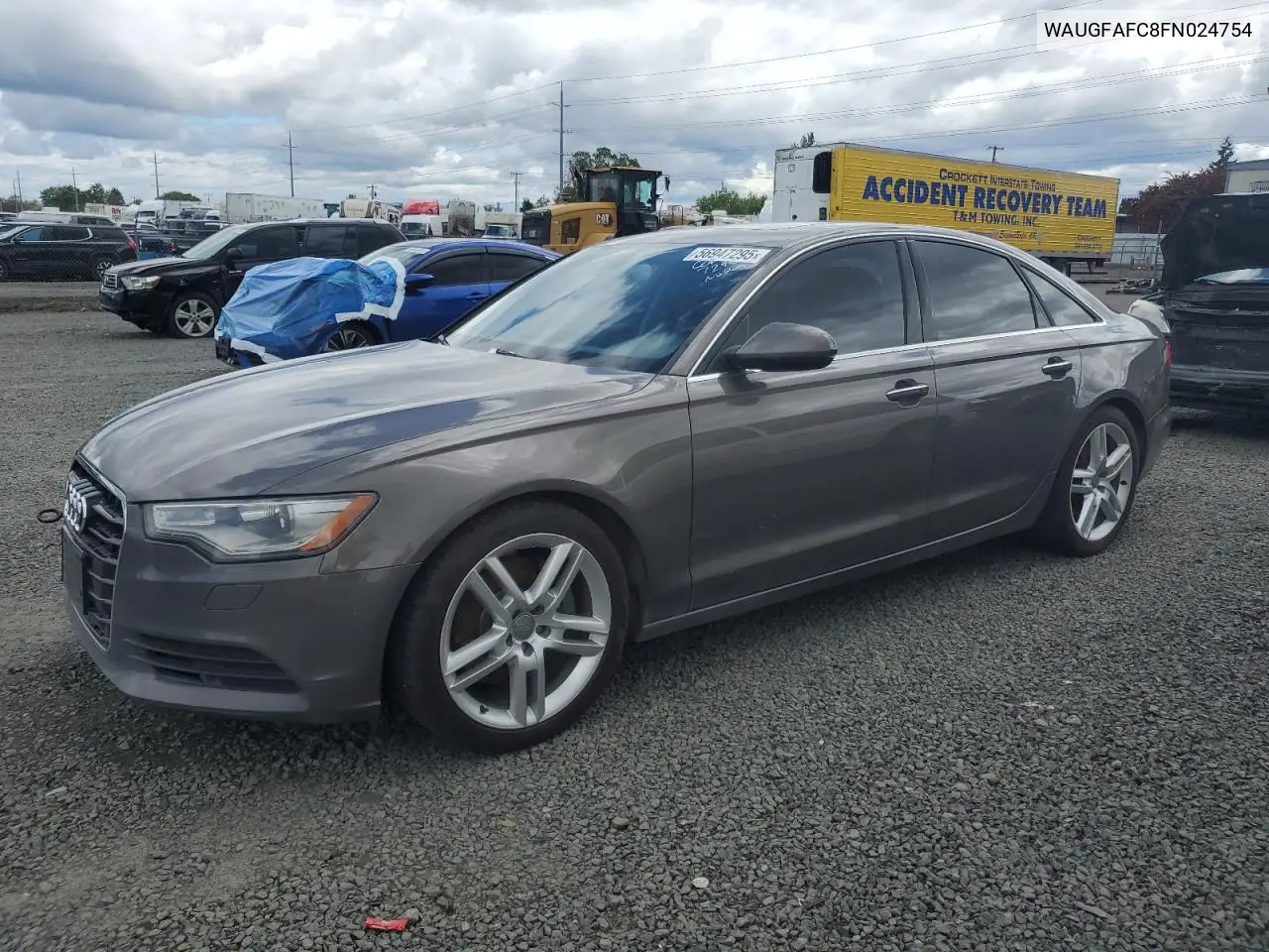 waugfafc8fn024754 WAUGFAFC8FN024754 2015 Audi A6 Premium Plus