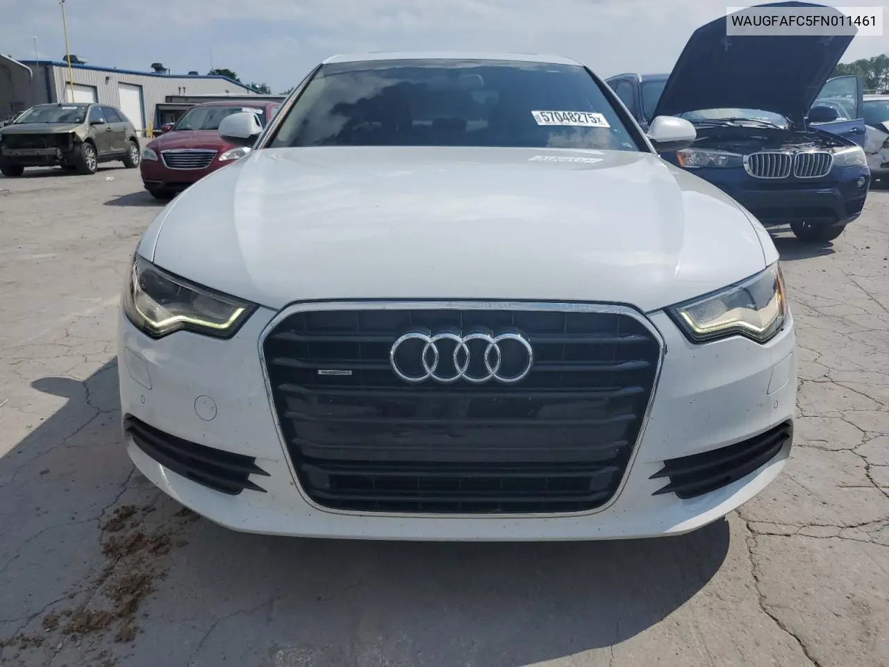 2015 Audi A6 Premium Plus VIN: WAUGFAFC5FN011461 Lot: 57048275