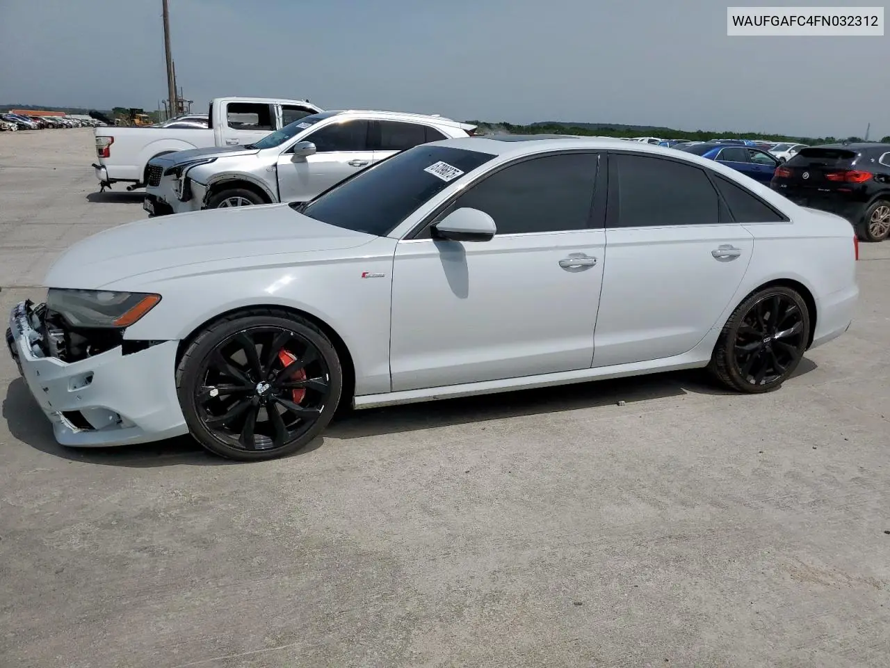 2015 Audi A6 Premium Plus VIN: WAUFGAFC4FN032312 Lot: 57096875
