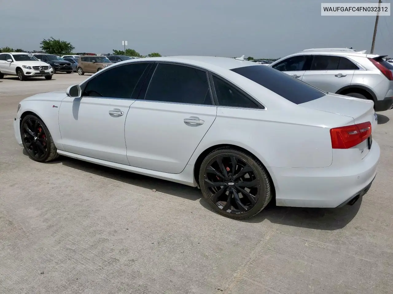 2015 Audi A6 Premium Plus VIN: WAUFGAFC4FN032312 Lot: 57096875