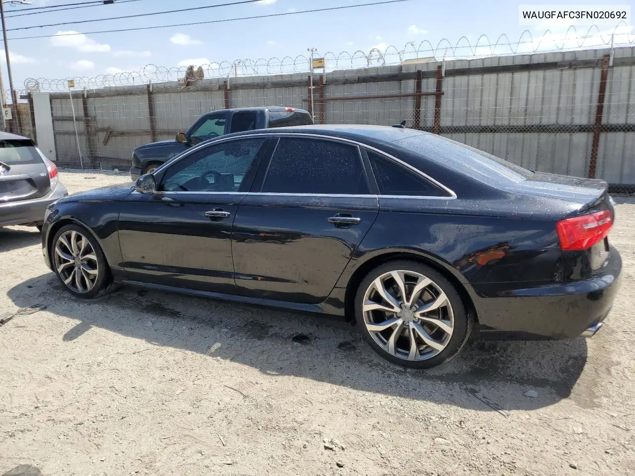 2015 Audi A6 Premium Plus VIN: WAUGFAFC3FN020692 Lot: 57100985