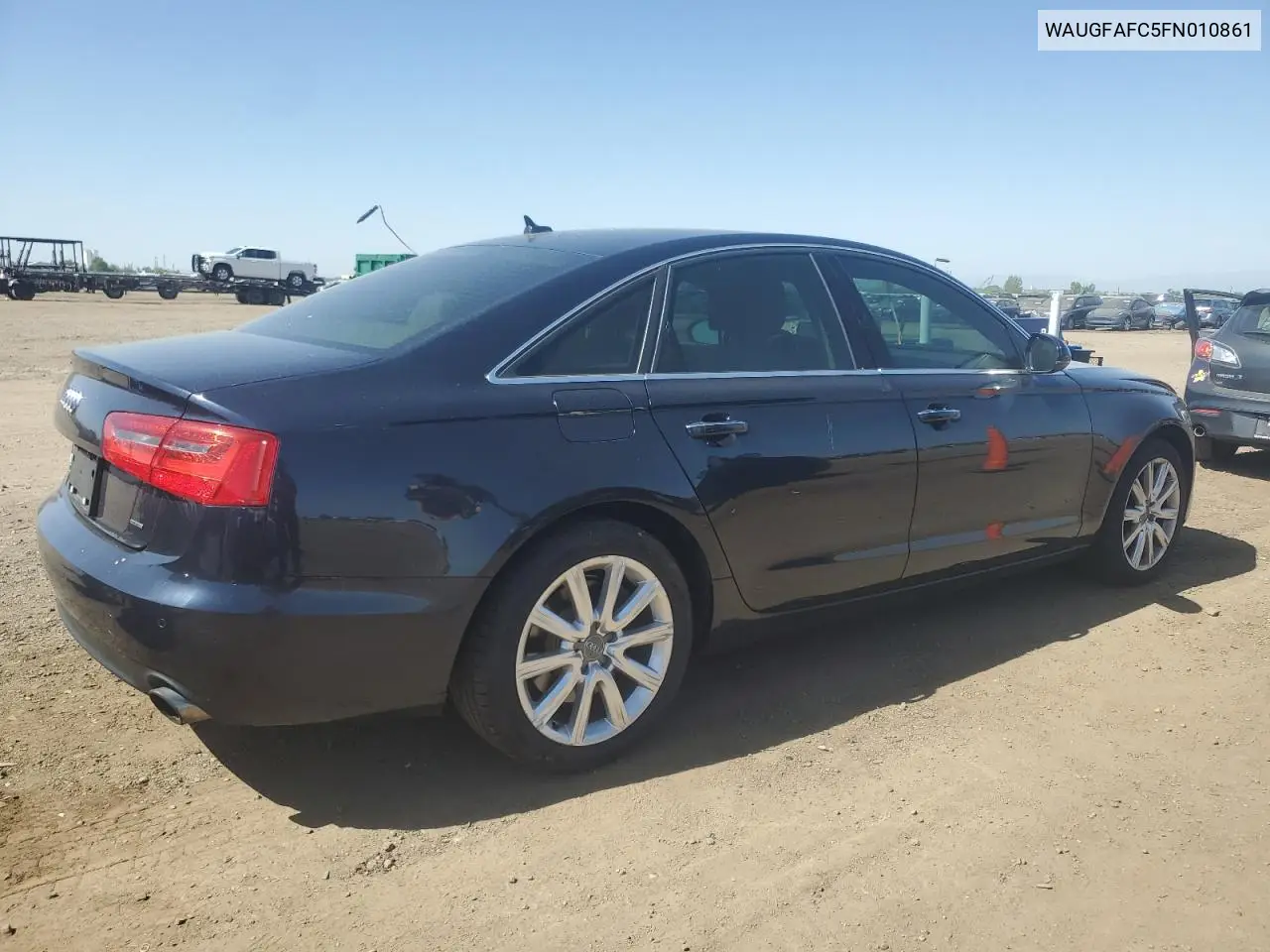 2015 Audi A6 Premium Plus VIN: WAUGFAFC5FN010861 Lot: 57175035