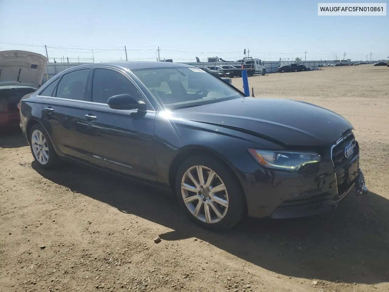 2015 Audi A6 Premium Plus VIN: WAUGFAFC5FN010861 Lot: 57175035