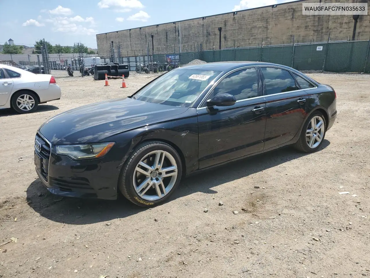 2015 Audi A6 Premium Plus VIN: WAUGFAFC7FN035633 Lot: 62681065