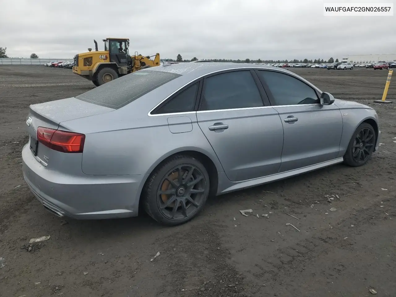 2016 Audi A6 Premium Plus VIN: WAUFGAFC2GN026557 Lot: 47438275