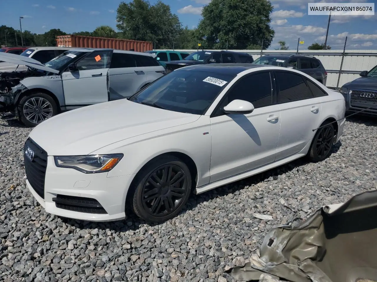 2016 Audi A6 Premium VIN: WAUFFAFCXGN186074 Lot: 56920015