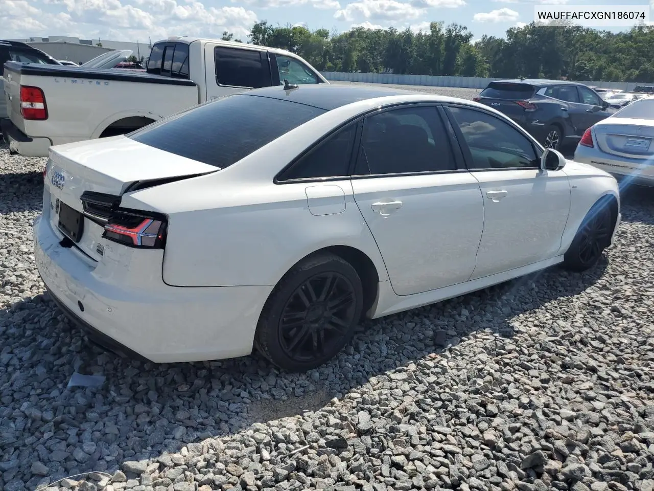 2016 Audi A6 Premium VIN: WAUFFAFCXGN186074 Lot: 56920015