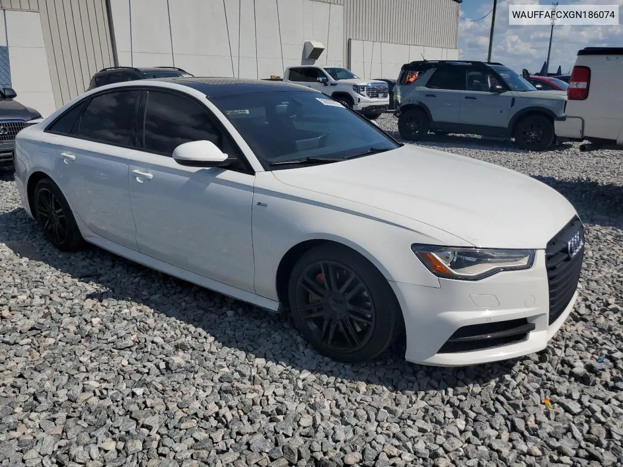 2016 Audi A6 Premium VIN: WAUFFAFCXGN186074 Lot: 56920015