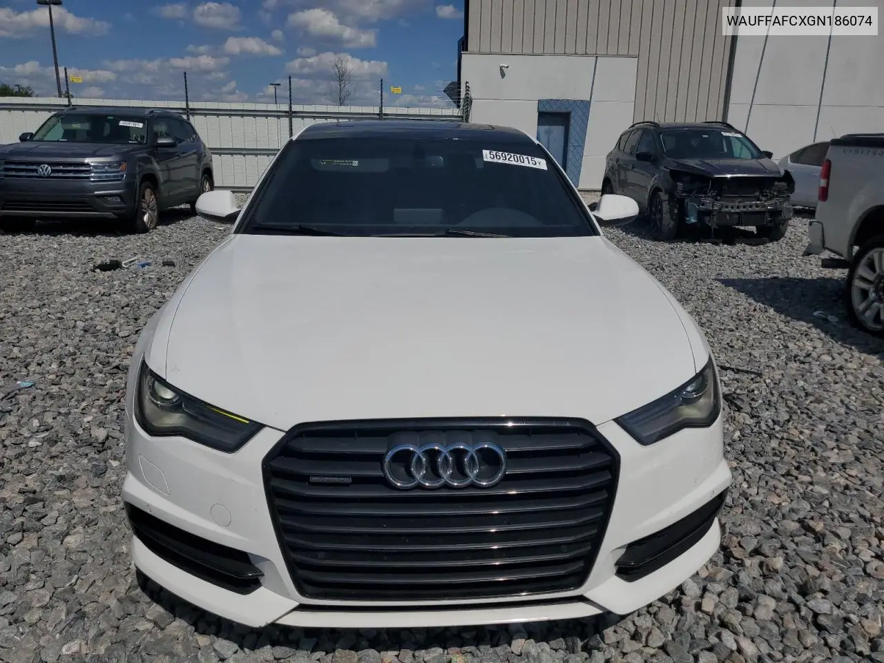 2016 Audi A6 Premium VIN: WAUFFAFCXGN186074 Lot: 56920015
