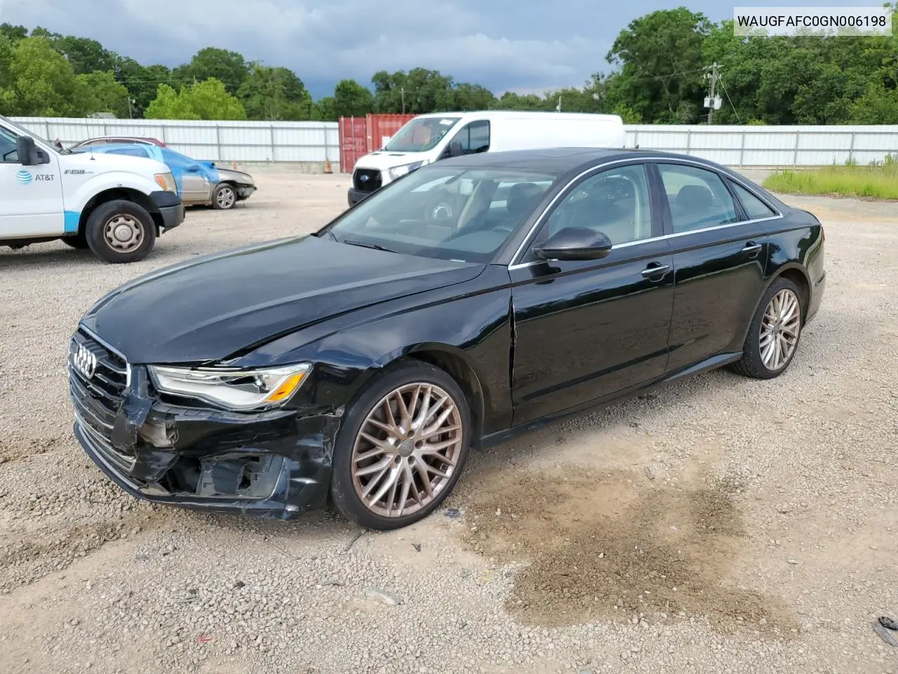 2016 Audi A6 Premium Plus VIN: WAUGFAFC0GN006198 Lot: 61582155