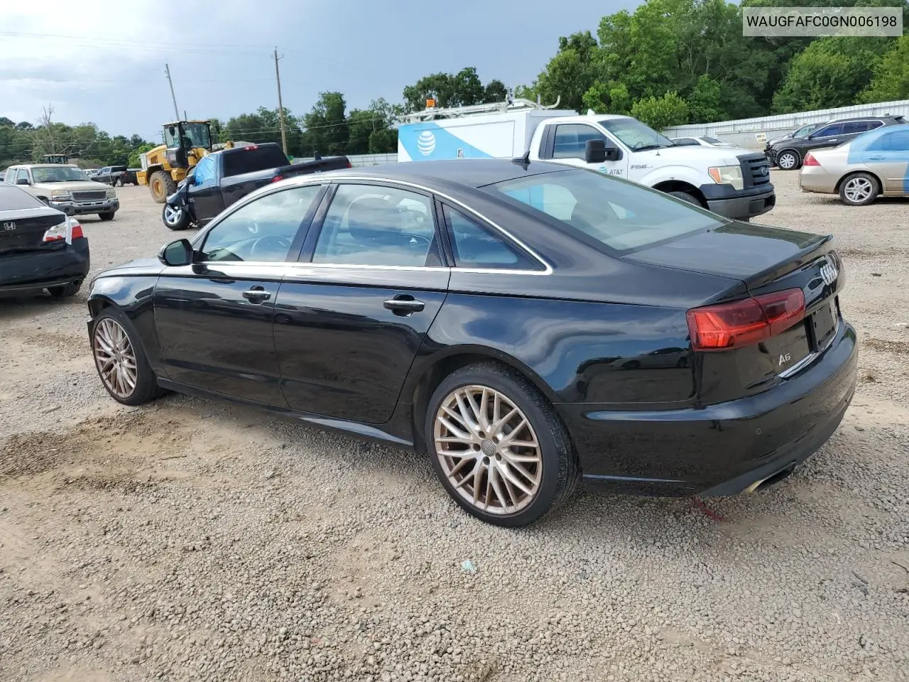 2016 Audi A6 Premium Plus VIN: WAUGFAFC0GN006198 Lot: 61582155