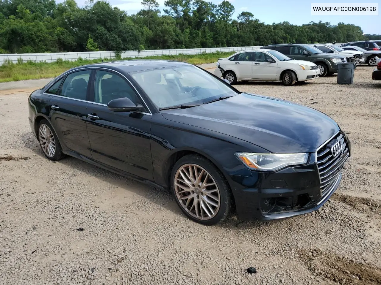 2016 Audi A6 Premium Plus VIN: WAUGFAFC0GN006198 Lot: 61582155