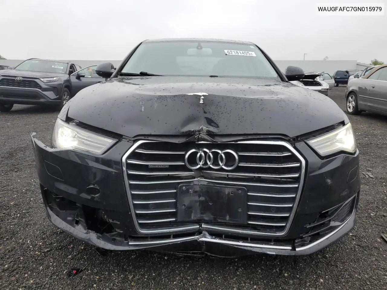 2016 Audi A6 Premium Plus VIN: WAUGFAFC7GN015979 Lot: 62181495