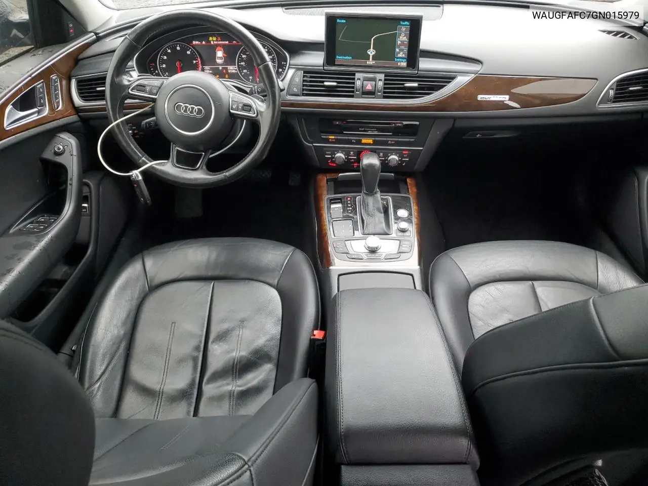 2016 Audi A6 Premium Plus VIN: WAUGFAFC7GN015979 Lot: 62181495