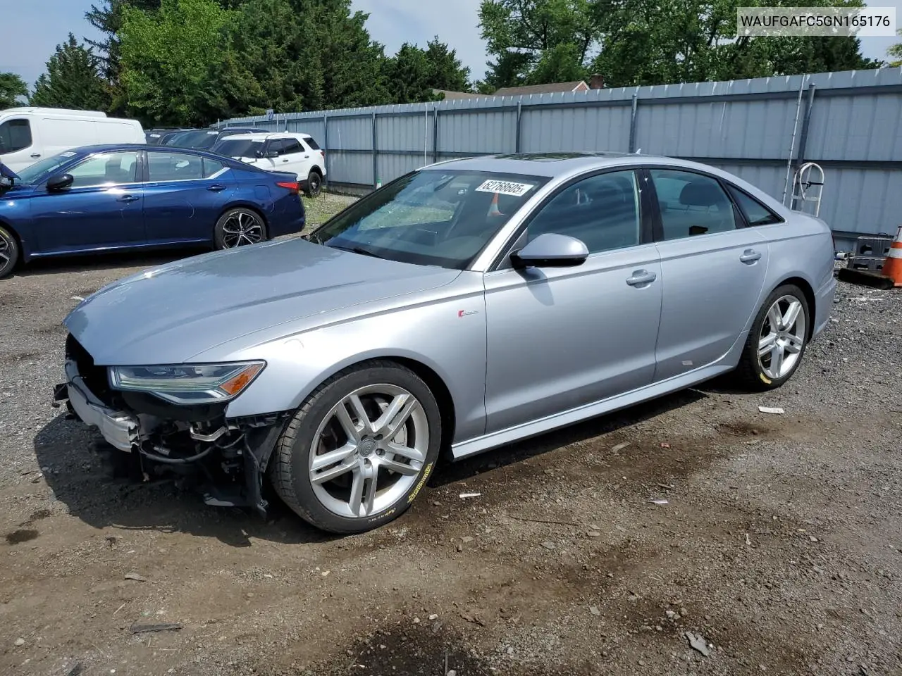 2016 Audi A6 Premium Plus VIN: WAUFGAFC5GN165176 Lot: 62768605