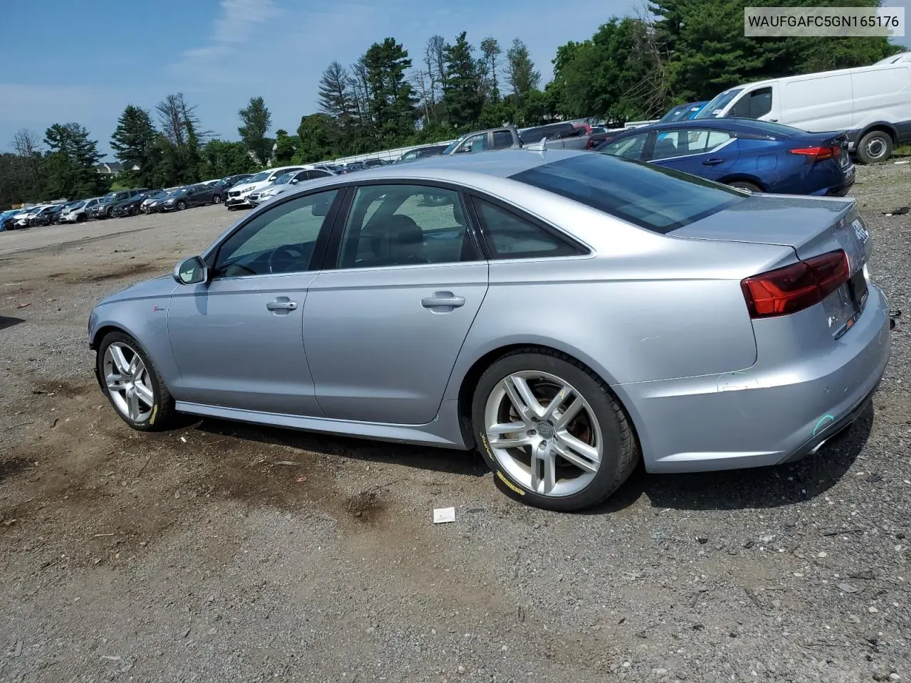 2016 Audi A6 Premium Plus VIN: WAUFGAFC5GN165176 Lot: 62768605