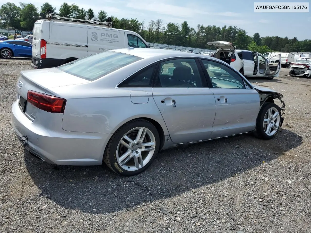 2016 Audi A6 Premium Plus VIN: WAUFGAFC5GN165176 Lot: 62768605