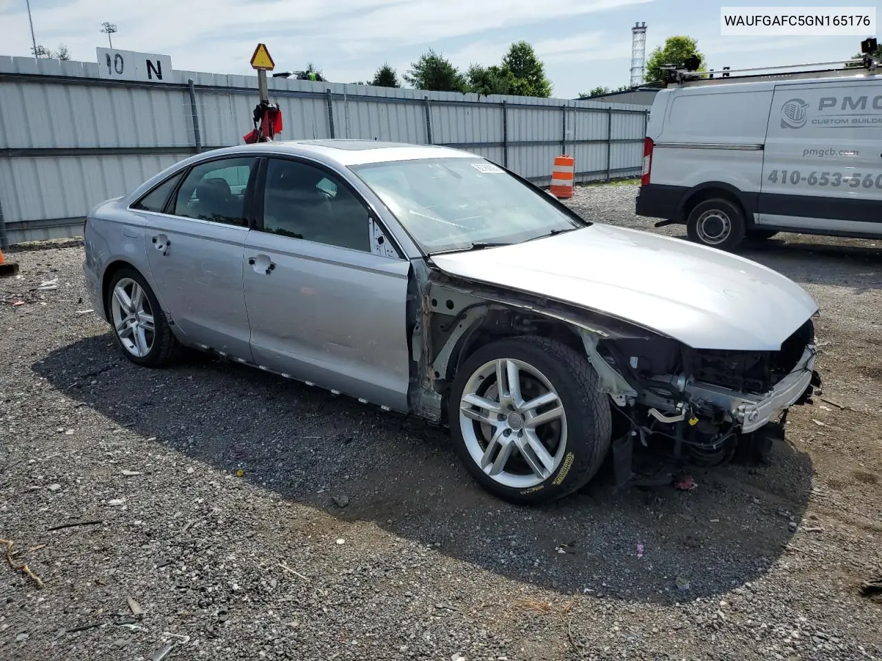 2016 Audi A6 Premium Plus VIN: WAUFGAFC5GN165176 Lot: 62768605