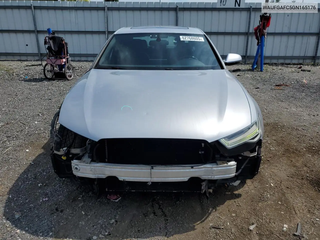 2016 Audi A6 Premium Plus VIN: WAUFGAFC5GN165176 Lot: 62768605