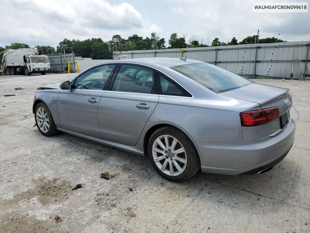 2016 Audi A6 Prestige VIN: WAUHGAFC8GN099618 Lot: 62992435