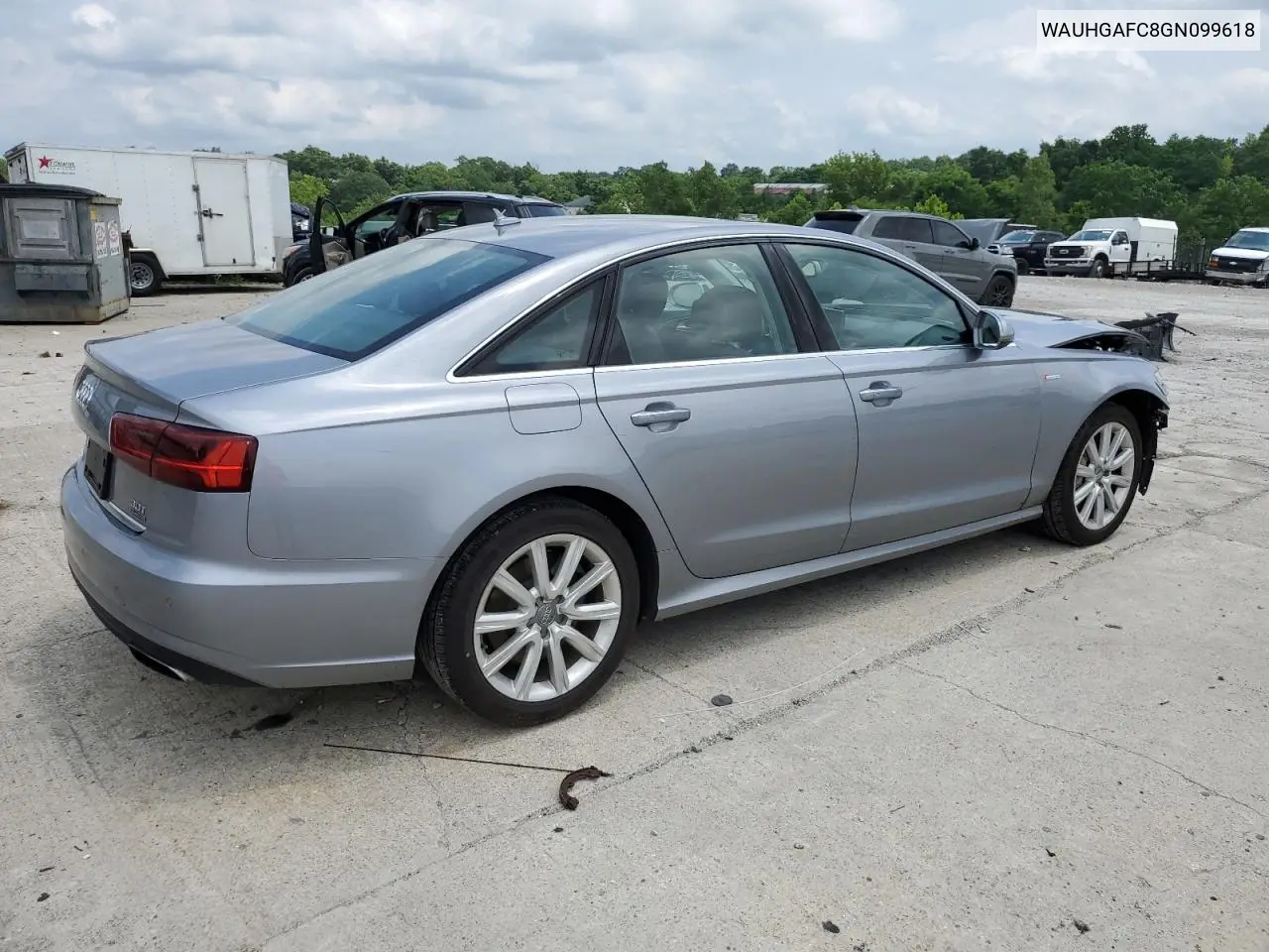 2016 Audi A6 Prestige VIN: WAUHGAFC8GN099618 Lot: 62992435