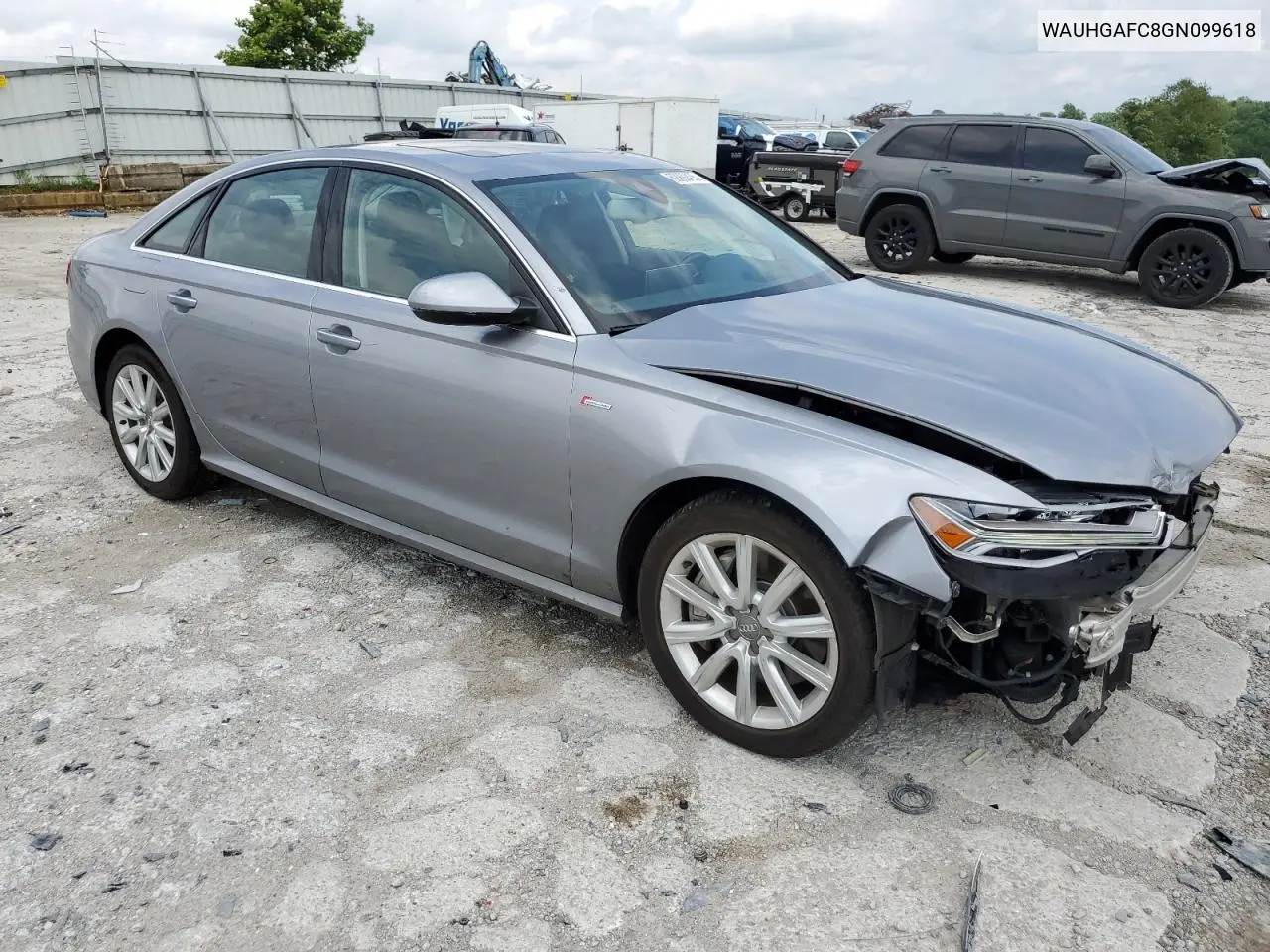 2016 Audi A6 Prestige VIN: WAUHGAFC8GN099618 Lot: 62992435