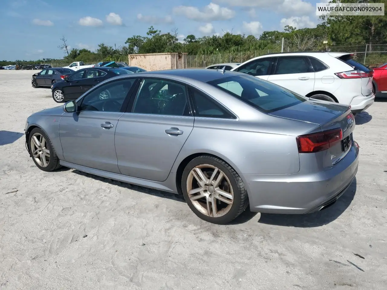 2016 Audi A6 Premium Plus VIN: WAUFGAFC8GN092904 Lot: 63780235