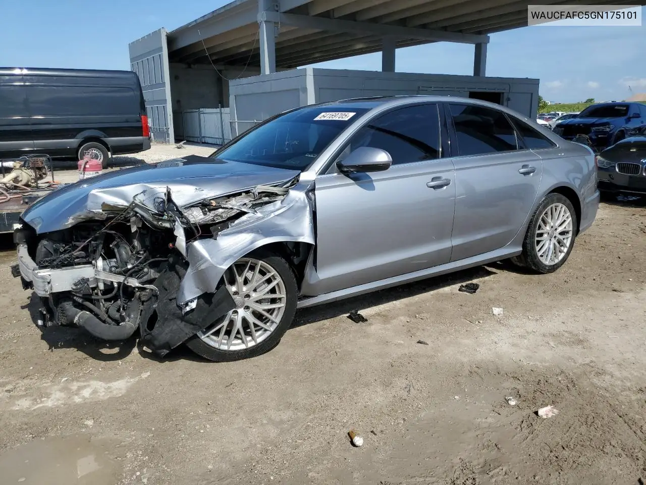 2016 Audi A6 Premium VIN: WAUCFAFC5GN175101 Lot: 64169705