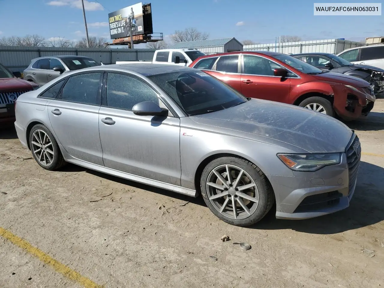 2017 Audi A6 Premium Plus VIN: WAUF2AFC6HN063031 Lot: 48296475