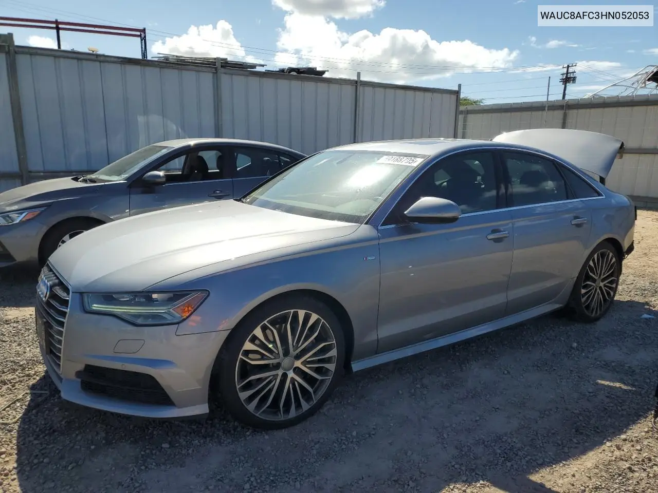2017 Audi A6 Premium VIN: WAUC8AFC3HN052053 Lot: 59188795