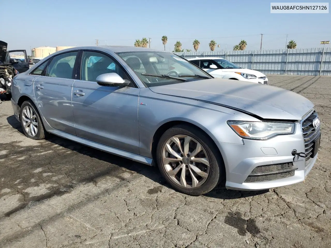 2017 Audi A6 Premium Plus VIN: WAUG8AFC5HN127126 Lot: 62595295
