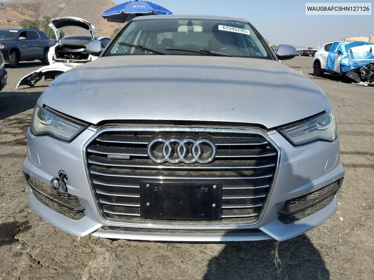 2017 Audi A6 Premium Plus VIN: WAUG8AFC5HN127126 Lot: 62595295
